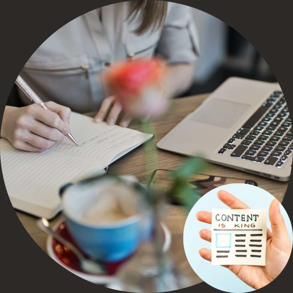 Brainstorming content marketing ideas to boost digital marketing performance